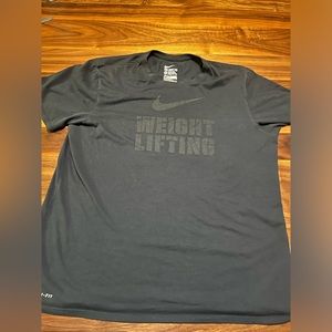 Nike weightlifting shirt